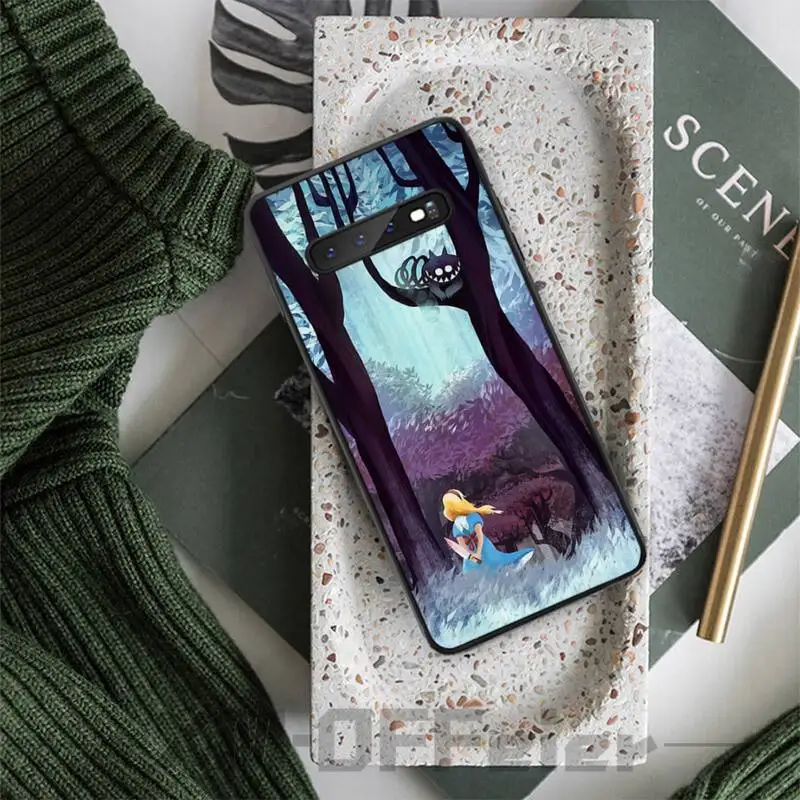 Чехол с Чеширским котом Alice Wonderland Чехлы чехол для samsung galaxy A10 A20 A30S A40 A50 A51 A70 A71 note 8 9 10