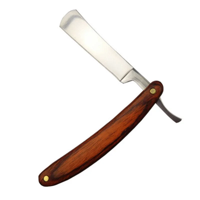 Бритва из нержавеющей стали старомодный инструмент для удаления волос с ручкой