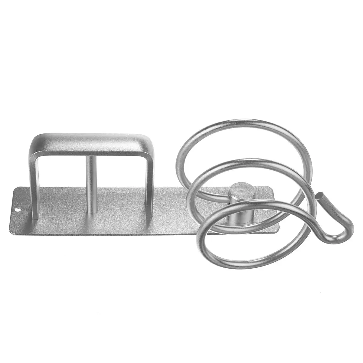 

Aluminum Wall Mounted Hair Dryer Rack Organizer Hairdryer Straightener Holder Set Bathroom Shelf for Washroom Supplies