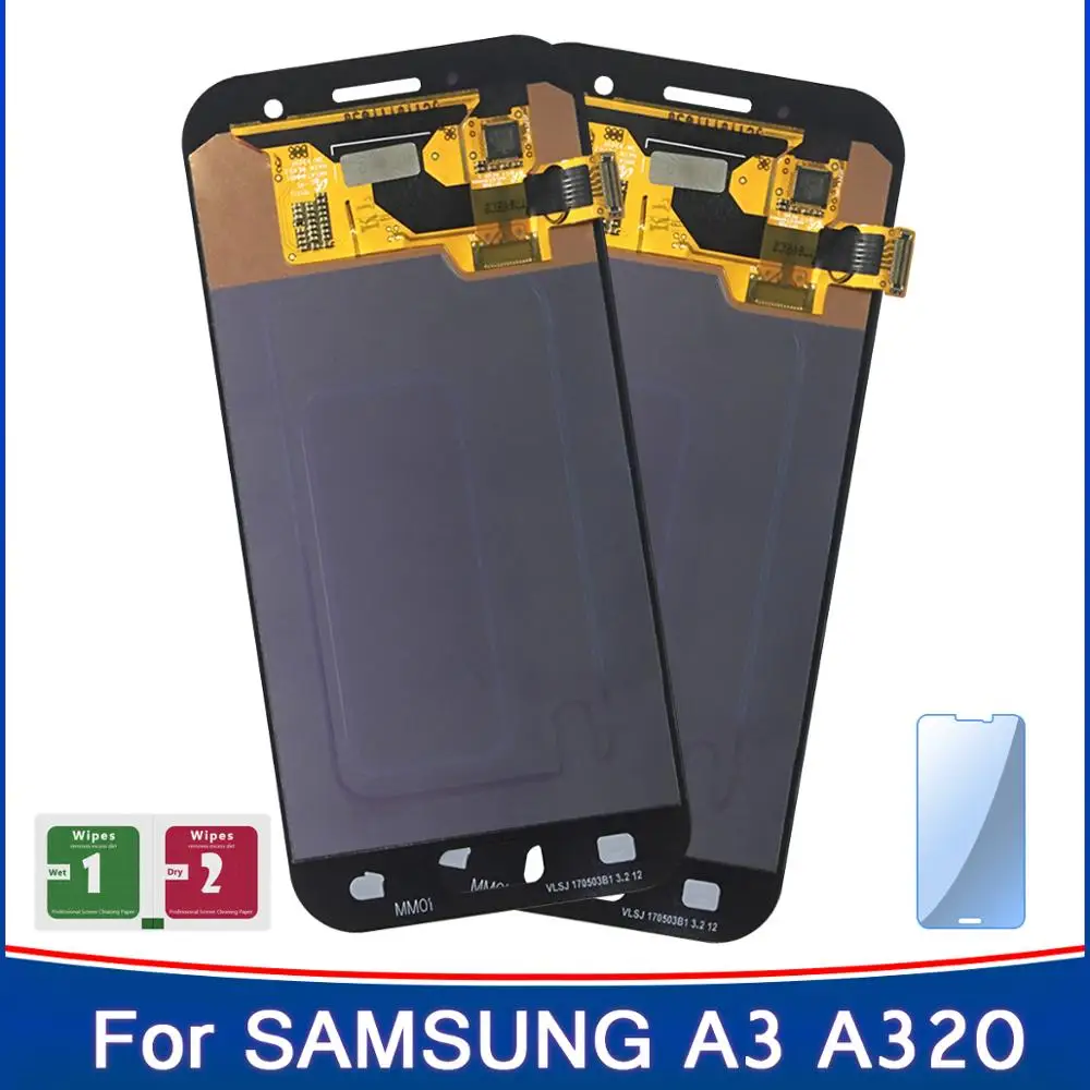 2 шт. A3 дисплей для Samsung Galaxy 2017 A320M A320Y SM-A320F A320FD A320 LCD сенсорный экран Сенсорная