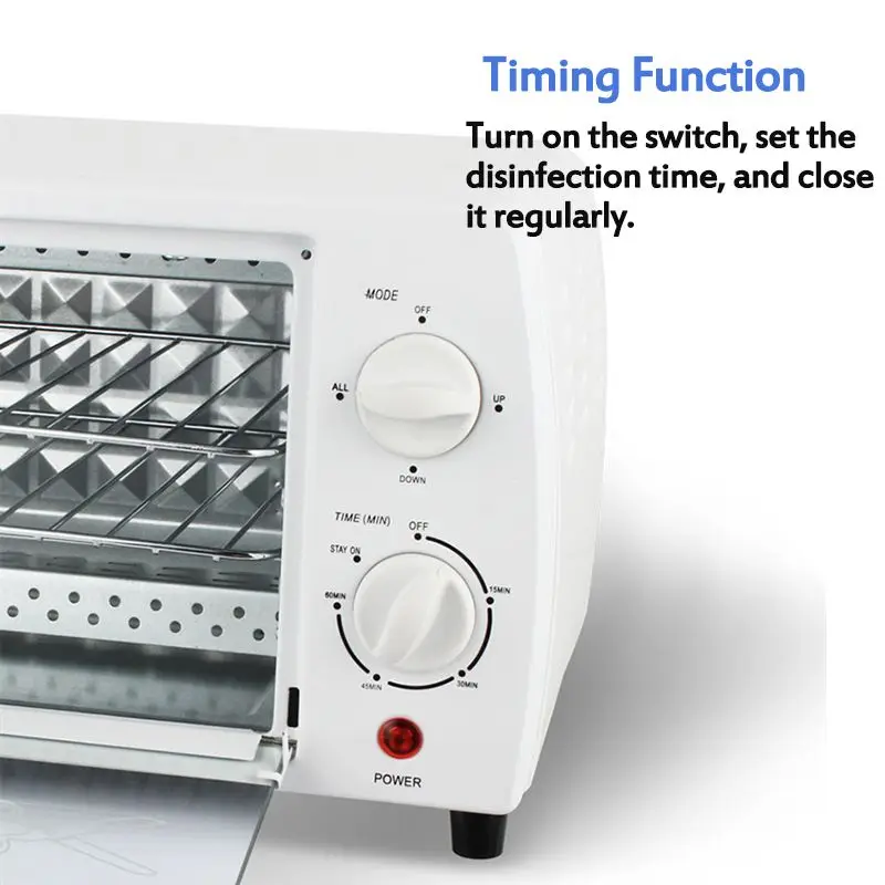 

Ultraviolet Sterilization Machine 12L Ozone UV Disinfection Cabinet Sterilizer Timer Salon Esterilizador Nail Beauty Equipment