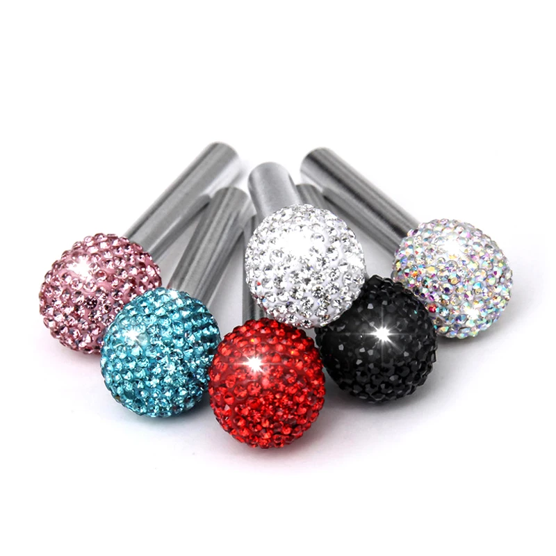 Алмазная шикарная Автомобильная дверная булавка ручка замка булавки