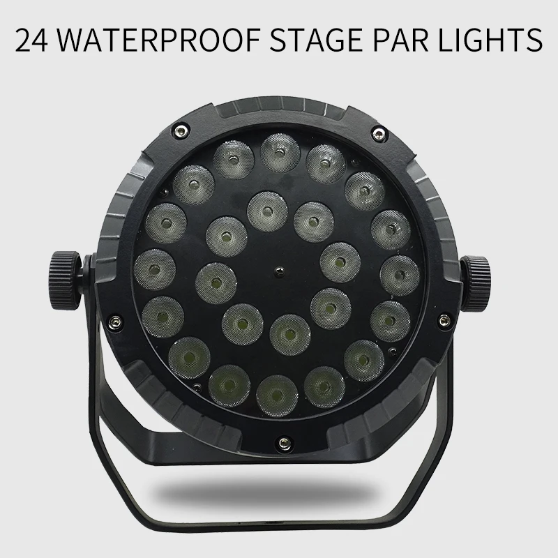 IP65 Водонепроницаемый светодиодный светильник Par 24x12W RGBW 4in1 наружный