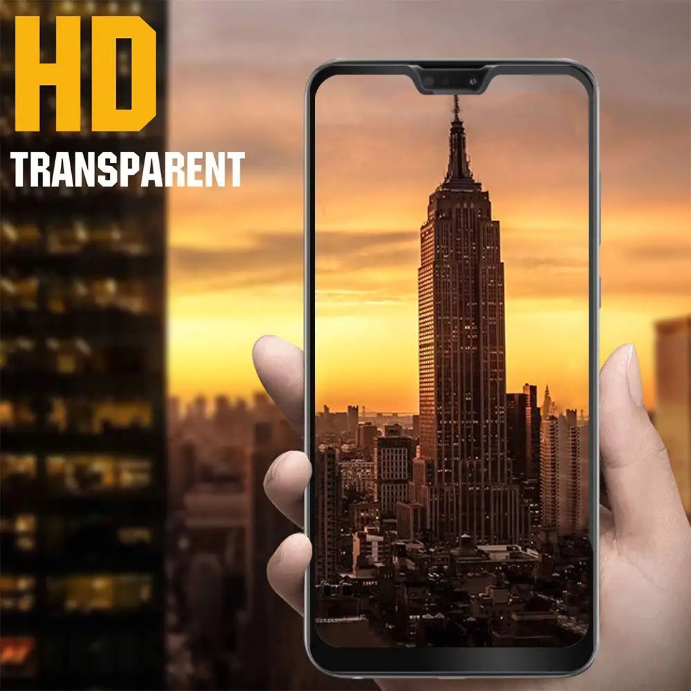 3D полное покрытие из закаленного стекла для Asus Zenfone Max Pro M2 ZB631KL ZB633KL Защита экрана M1