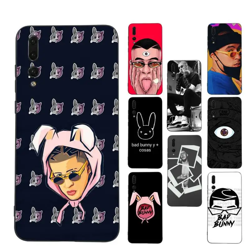 

Yo Perreo Sola Bad Bunny Maluma Phone Case Soft Silicone Case For Huawei p 30lite p30 20pro p40lite P30 Capa