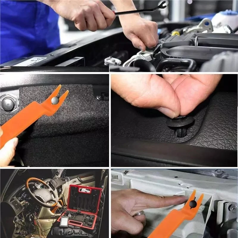 350 шт. Авто Push булавки заклепки отделка клип Панель средства ухода за кожей
