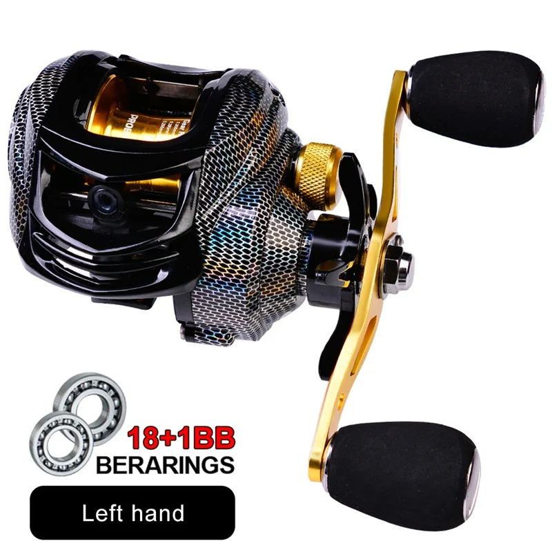 

PRO BEROS High Strength Professional Metal Drop 7.2:1And 7.1:1 Fishing Wheel Axis Fishing Reel