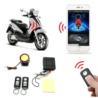 intelligent control motorcycle alarm remote start keyless mobile app control system electric engine lock motorbike alarm siren
