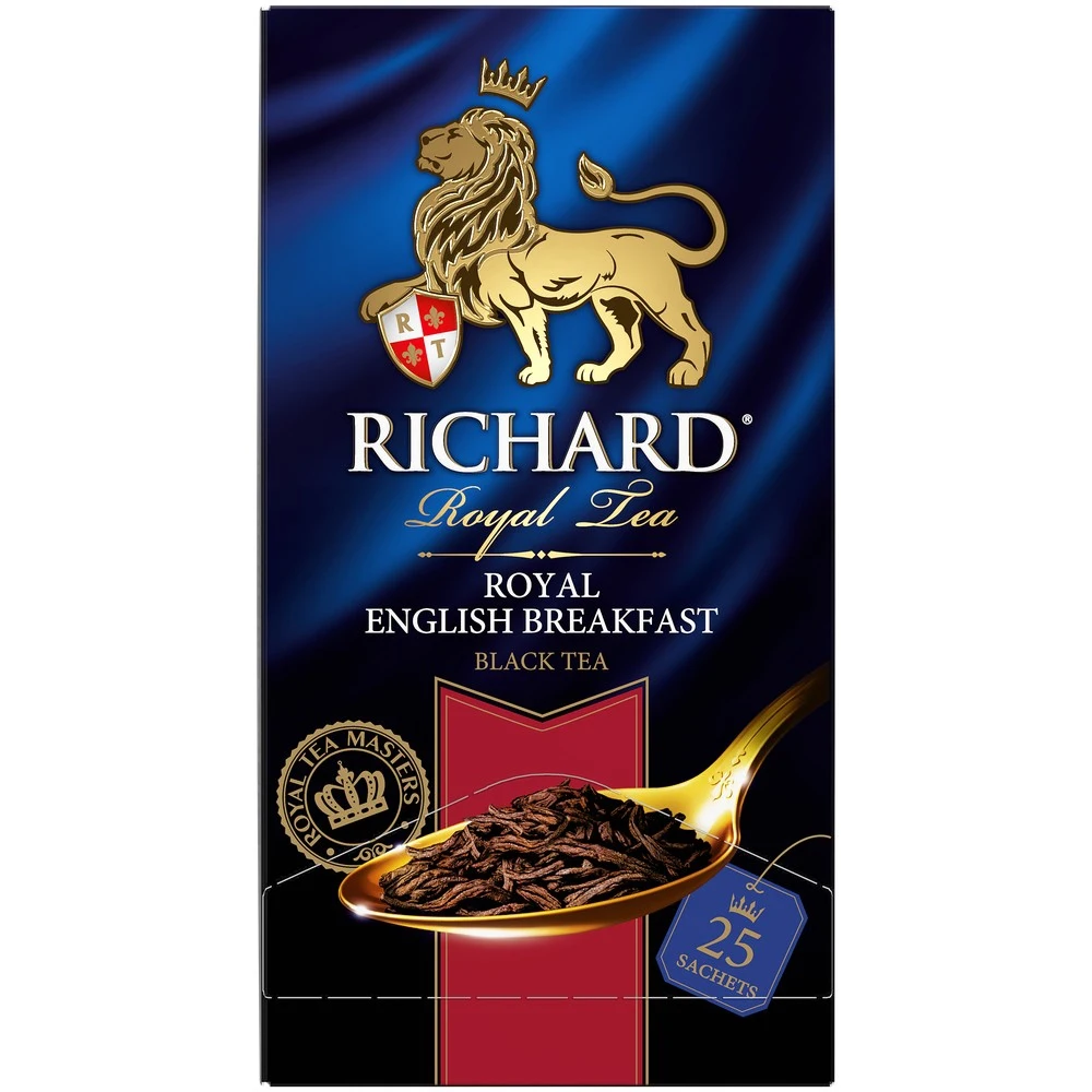 Чай Richard &quotRoyal English Вreakfast&quot черный 25 сашет |
