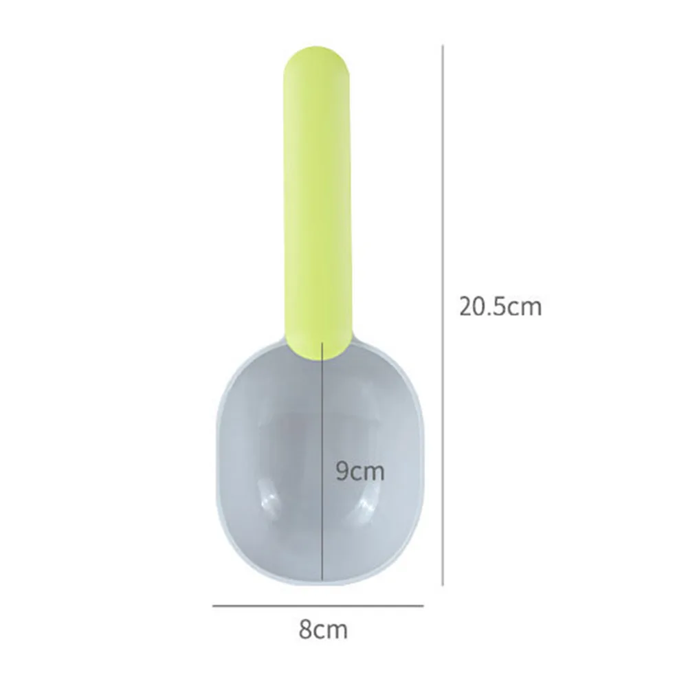 

Dog Cat Food Spoon Mutli-function Portable Pet Cat Dog Food Shovel Scoop Feeding Spoon with Sealing Bag Clip Pet Feeders