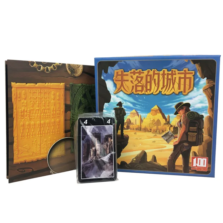 Настольная игра Lost City версия для 2-х человек китайская покерной - Цена: 550.13