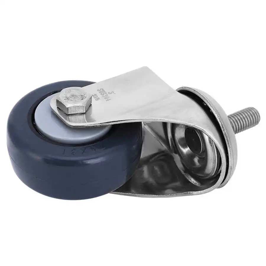 Тележки для роликовых колес аксессуары кронштейн из нержавеющей стали 304 M10 темно