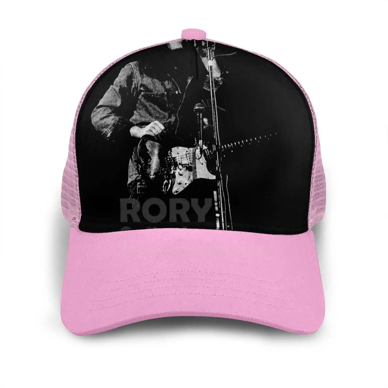 

Extra Ordinary Art Design Of Legend Singer And Songwriter Rory Gallagher Hip Hop Flat Mesh Hat Cap Gift Extra Ordinary Art