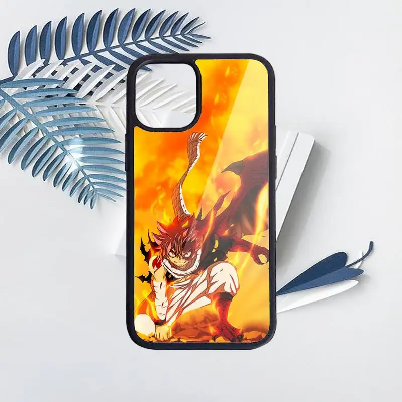 

fairy tail anime manga Phone Case PC for iPhone 11 12 pro XS MAX 8 7 6 6S Plus X 5S SE 2020 XR Luxury brand shell funda