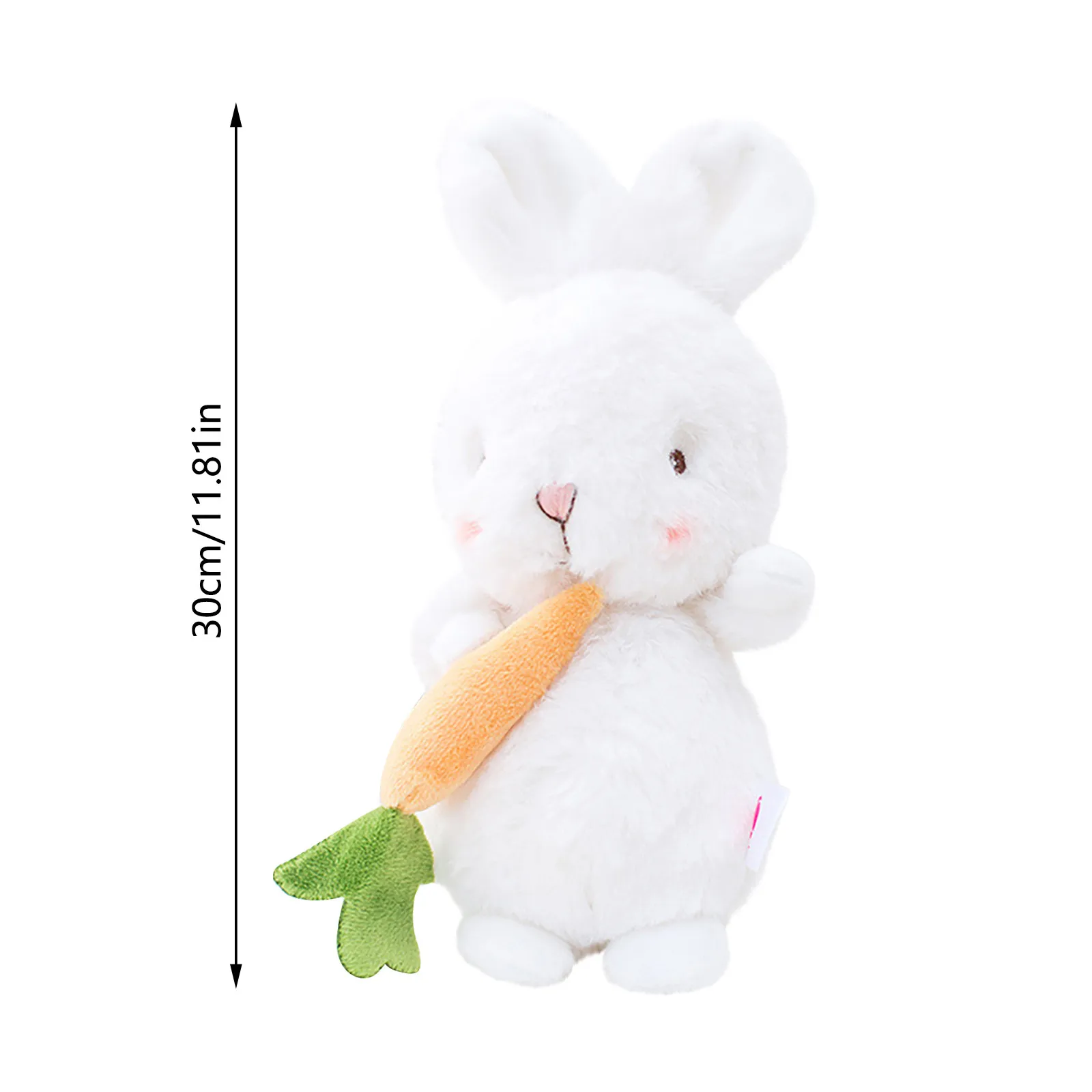 

Cute Fluffy Bunny Plushie Creative Toy Star Carrot Rabbit Doll Bunny Plush Toy Baby Comfort Doll Toys Children For Newborn Gift