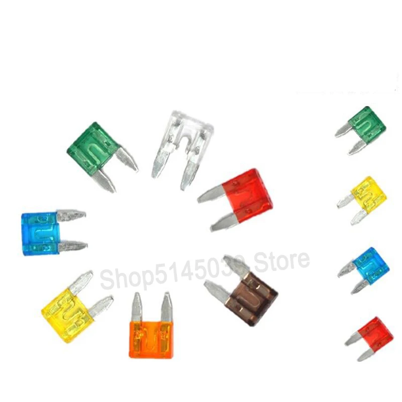 10Pcs Mini Medium Blade Car Fuse 1A 2A 3A 5A 7.5A 10A 15A 20A 25A 30A 35A 40A 50A AMP Set For Auto Truck CAR FUSE | Обустройство дома