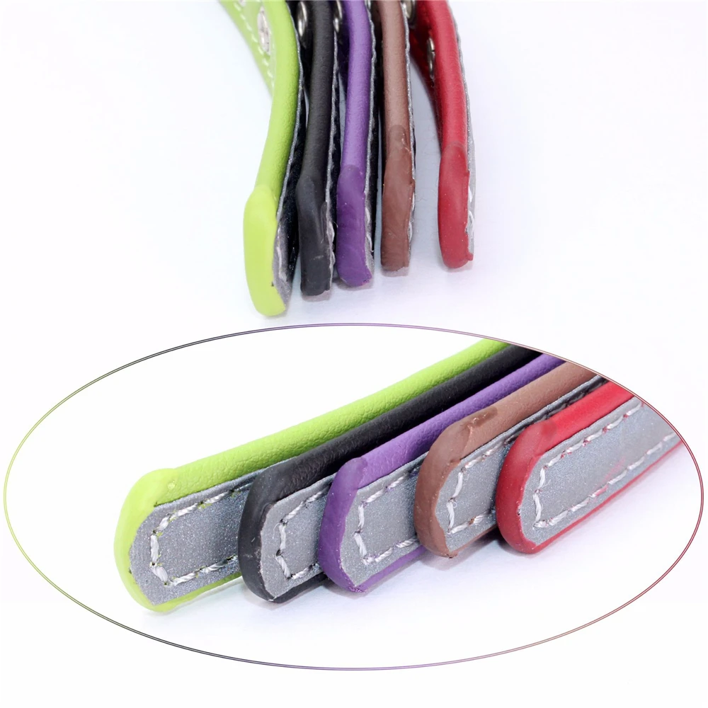

Spiked Studded Small Large Dog Collar Rivet Accessory Hond Neck Strap For Puppy Necklace Leather PU Pitbull Bulldog Pet Supplies