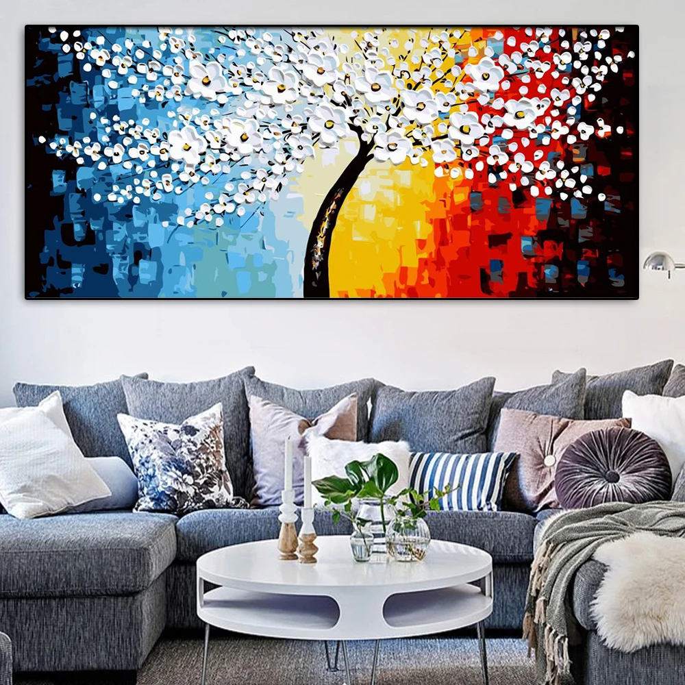 

Картина по номерам на холсте, 60x120 см