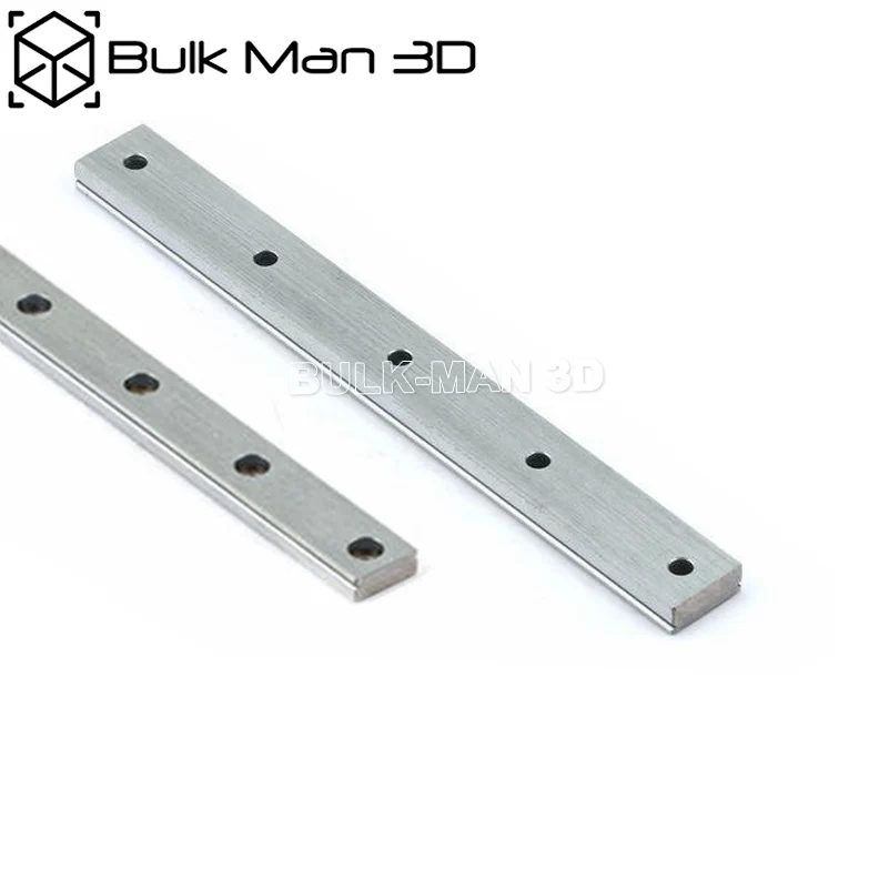 MGW7 MGW9 MGW12 MGW15 Linear Guide MGW Miniature Linear Rail Length 150/300/500/1000mm without Slider Block for CNC 3D Printer