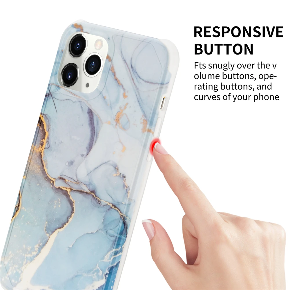 

Signalshin Marble Phone Cases For Samsung Note S20FE S20 Ultra A50 A71 S10 Plus Glossy IMD Crack Pattern Airbag Shockproof Cover
