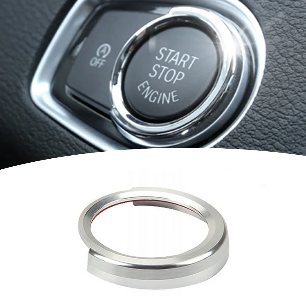 

Car Start Button Decoration Cover Ring Fit For BMW 16-21 1 2 3 4 Series X1 E90 E92 E93 Automobile Interior Trim Strips