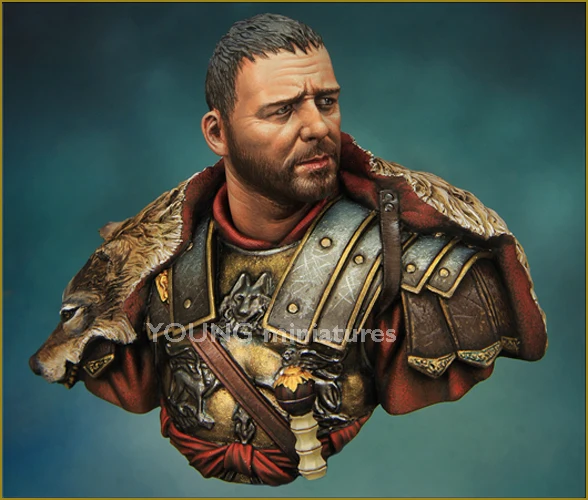 1/10 Roman General 1st Century AD Resin Figure Bust GK Movie role Historical themes Uncoated No colour | Игрушки и хобби