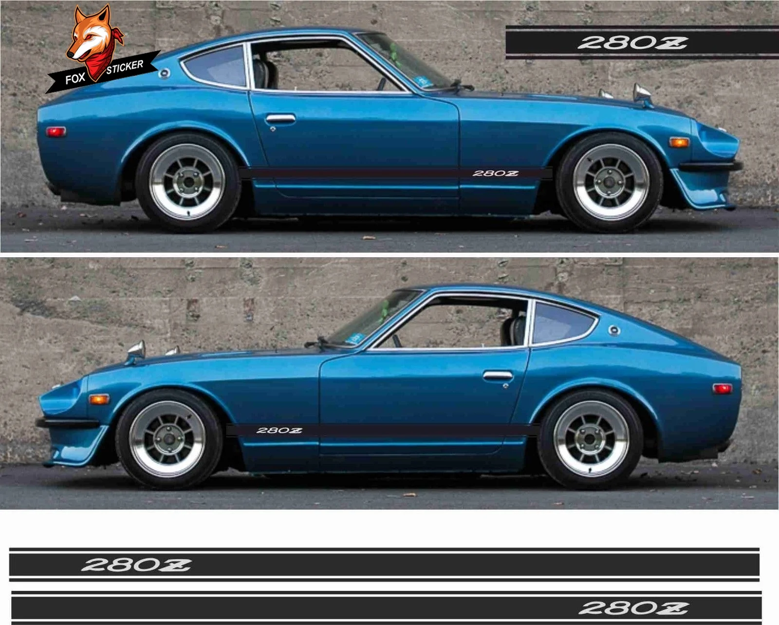 Автомобильная боковая длинная полоска наклейка для тела виниловая пленка