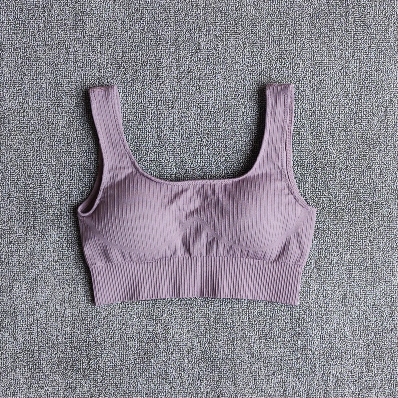 

Yoga Bra Vital Seamless Sports Bra Medium Support Running Racerback Sport Woman Fitness Vest Type Brassiere Bra Top Activewear