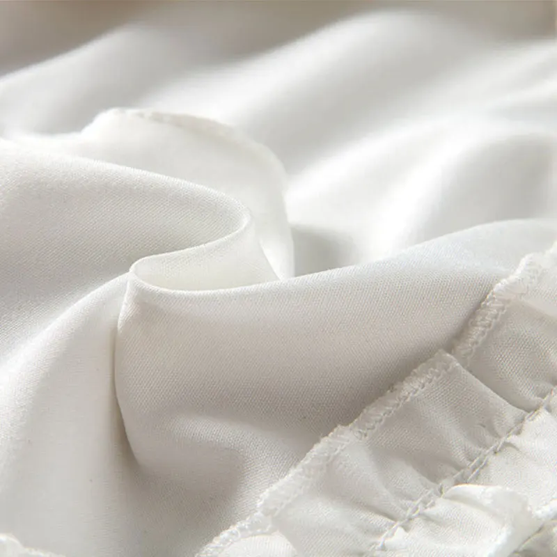 

Elegant Collars Japanese Women Girls Lolita Doll Double Layer Ruffles Fake Collar Shoulder Wrap black white Detachable Collar