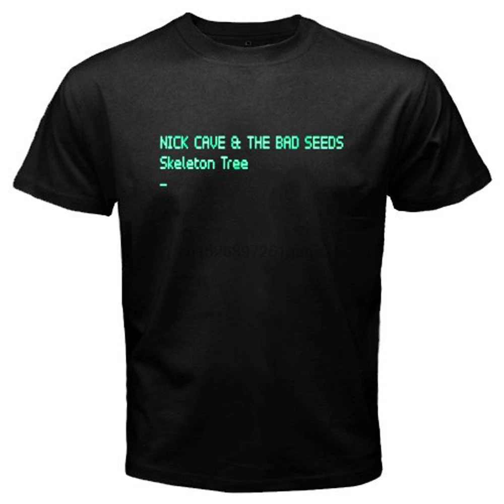 

New Nick Cave The Bad Seeds Skeleton Tree Men's Black T-Shirt Size S to 3XLMen's Shirts Men Clothes Novelty Cool