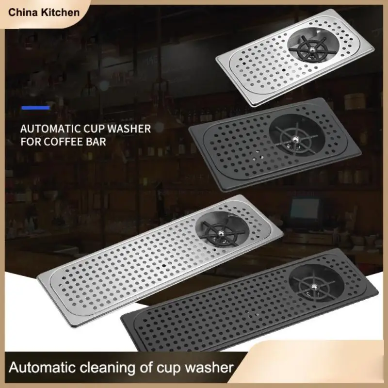

High Pressure Cup Rinser Automatic Glass Cup Washer High Pressure Bar Kitchen Beer Milk Tea Cup Cleaner Sink Accessories