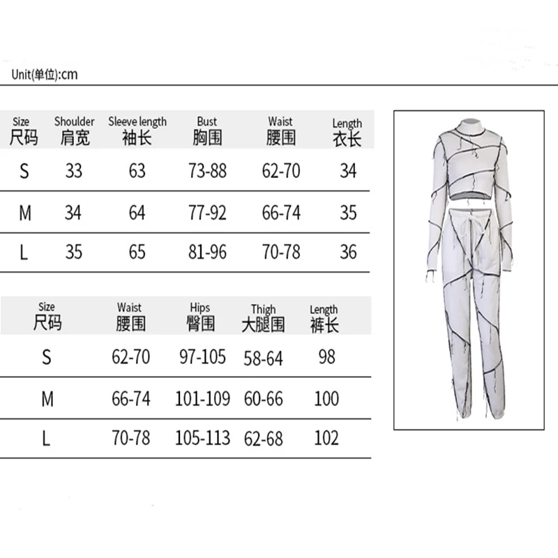 

New Fashion Line Stitching Pant Suit Sexy Slim Long-sleeved Top Two-piece