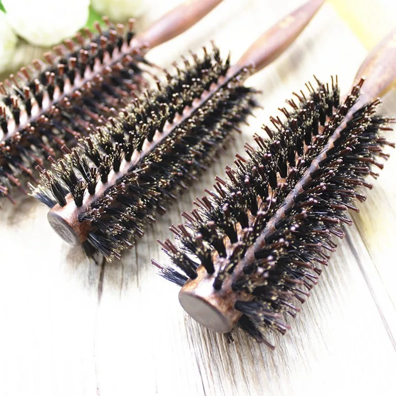 1 шт. Антистатическая щётка для завивки волос с алюминиевой трубкой | Красота и