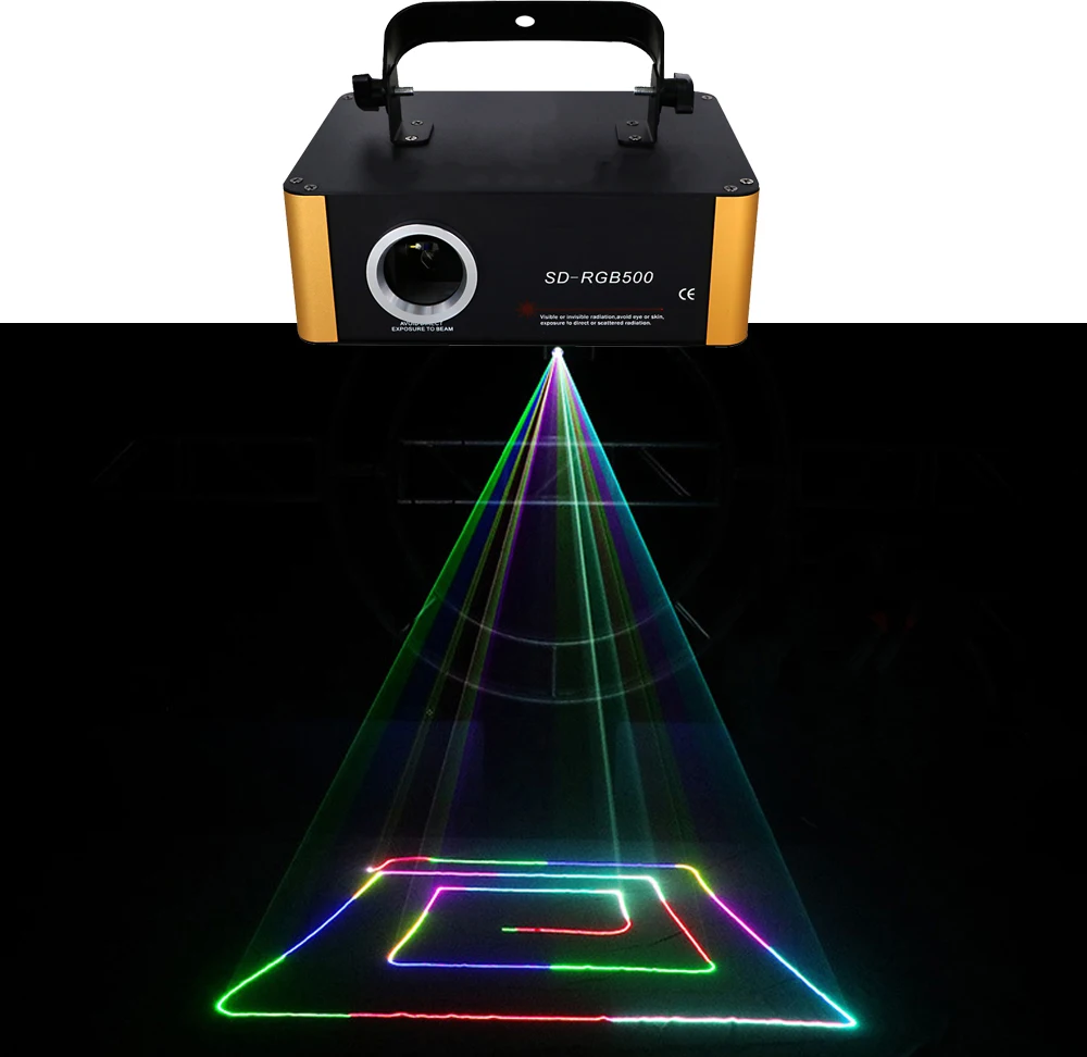 400mW RGB DMX SD Card Animation Laser Projector Pro DJ Disco Stage Lighting Effect Party Wedding Holiday Club Bar Scanner Laser