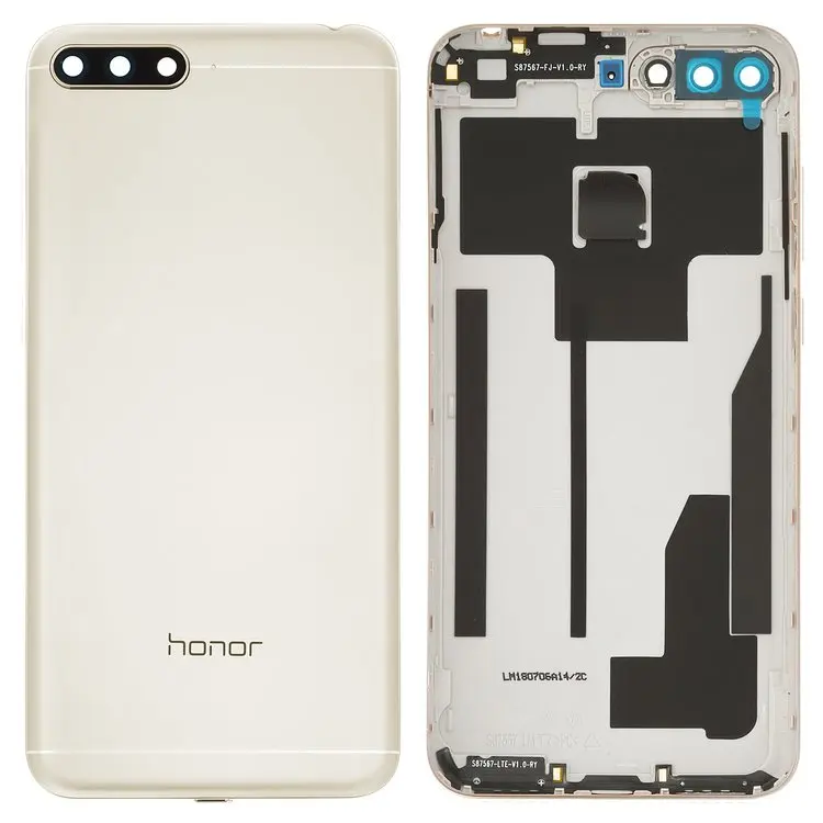 Задняя крышка батарейного отсека корпуса запасная часть совместимая с Huawei Honor 7C 5