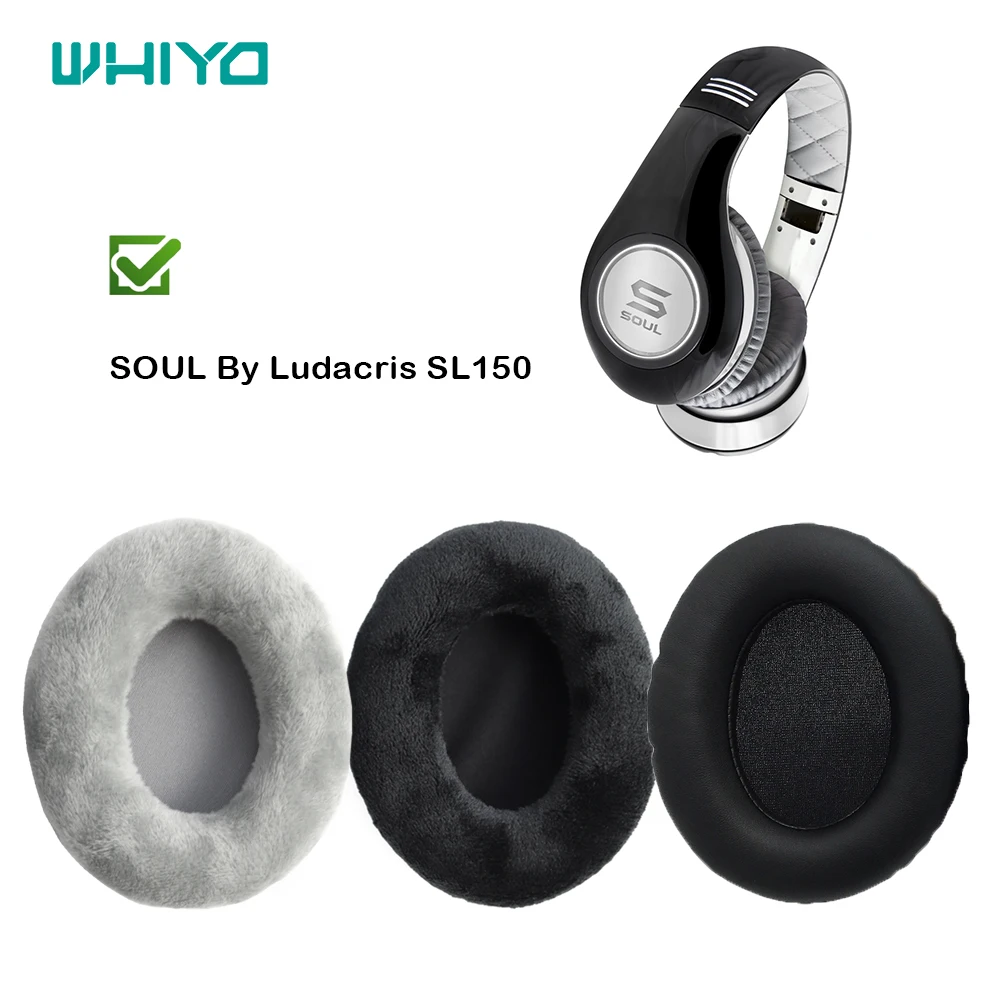 Амбушюры Whiyo 1 пара сменных для наушников SOUL By Ludacris SL150 SL-150 PRO подушка | Электроника
