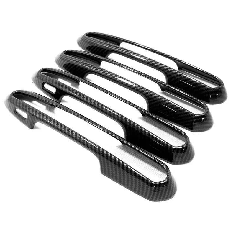 С отверстиями для смарт-ключа авто дверная ручка Крышка отделка рамки 4 шт. Toyota RAV4