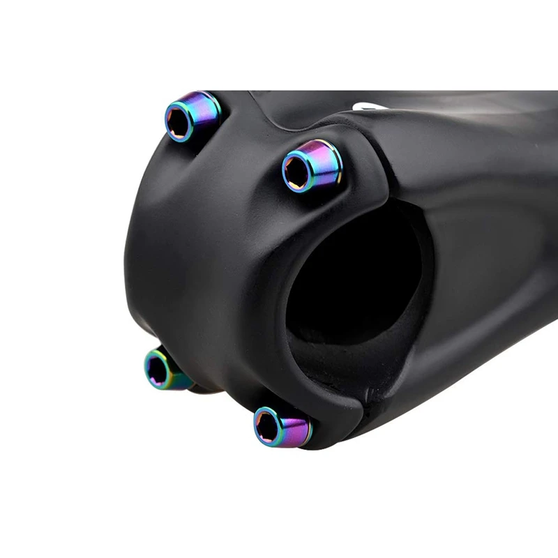 

Titanium Hex Tapered Head Bolt with Washer Screw for Bicycle Stem Parts Pack of 6 (Ranibow, M5X18mm)