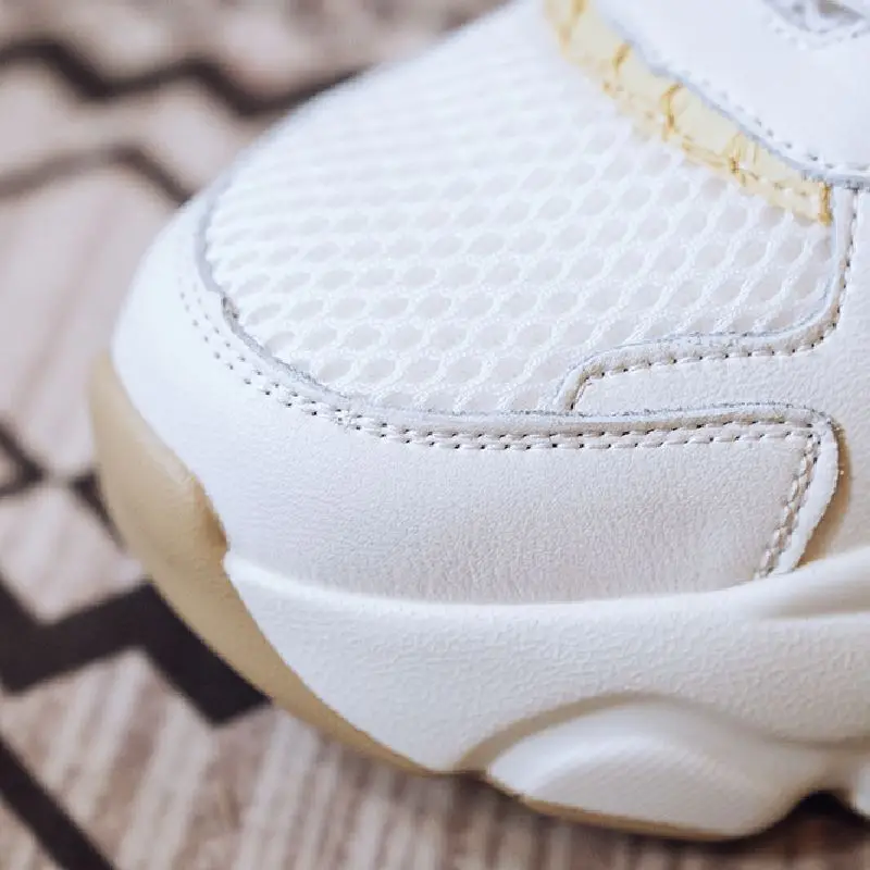 Женские кроссовки CoolCept модные повседневные из натуральной кожи на толстой