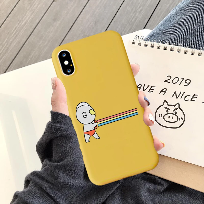 cute japan cartoon dinosaur candy colored silicone soft shell phone case for iphone 11 pro xs max x xr 7 8 6 6s plus phone cover free global shipping