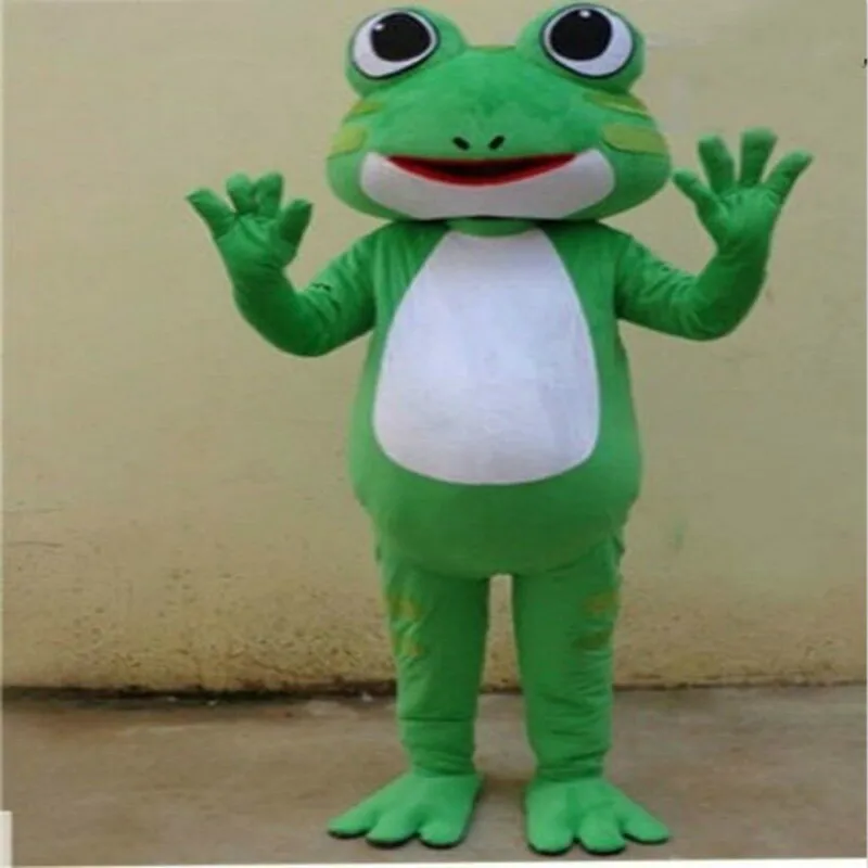 Костюм-талисман Frogprince костюм для ролевых игр высококачественный наряды одежда