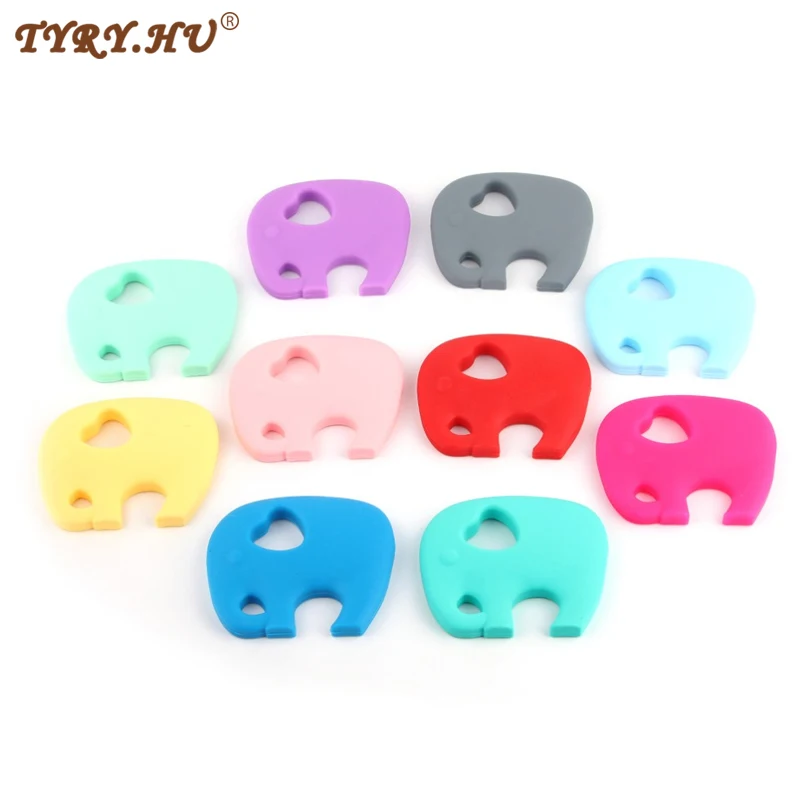 1 шт. силиконовый Прорезыватель для зубов в виде слона|baby teether|silicone teetherteether silicone |