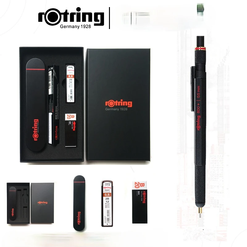 Rotring 800+PDA Mechanical Professional Activity Pencil Set Capacitance Pen Stylus 0.5/ 0.7mm Retractable Pen