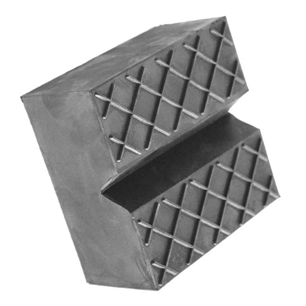 Автомобильный авто коврик резиновая черная Поддержка Джек Pad слот подъем блоков