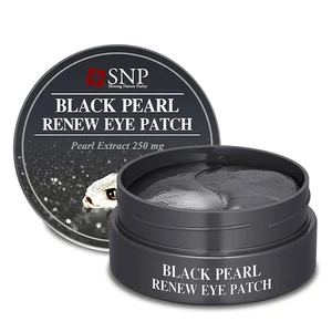 SNP от Black Pearl, обновить повязка на глаза 60 шт увлажняющая улучшить! Убирает темные круги под глазами, обеспечивает эффект Анти-морщинки против мешков под глазами, маска для сна Косметика Кореи