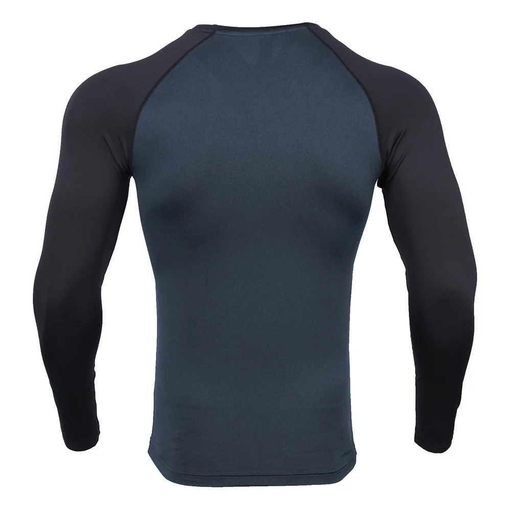 Winter Man's T-Shirt Quick-Drying Compression Running Fitness Tight Long Sleeve Training Bodybuilding Sportswear Gym
