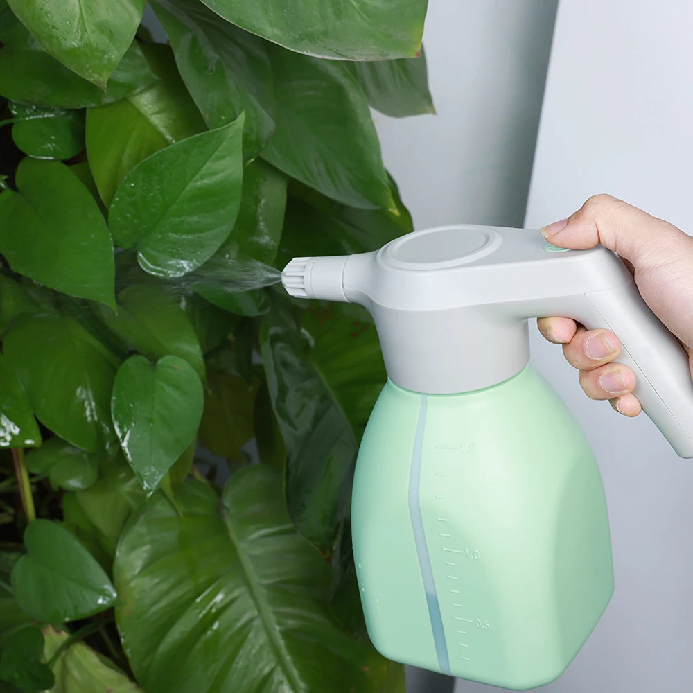 

1.5L Electric Garden Sprayer Automatic Plant Mister Spray Bottle for House Flower Indoor Handheld Watering Can Spritzer Tool