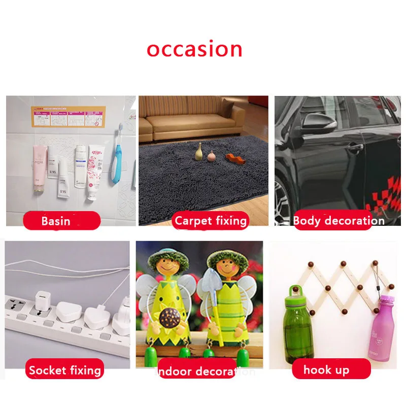 

New Multifunctional Double-Sided Adhesive Nano Tape Traceless Washable Reusable Tapes Indoor Outdoor Removable Sticker Home Tool
