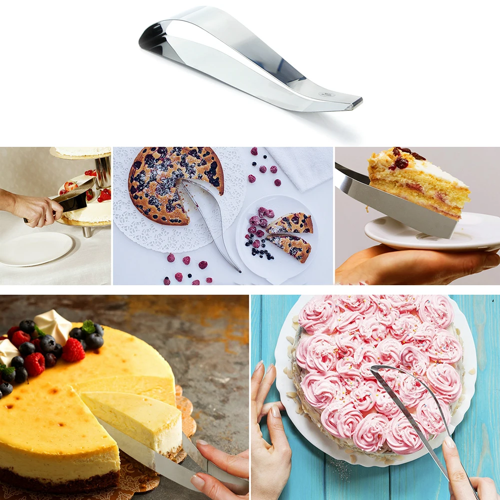 Нержавеющая сталь Идеальный торт слайсер резак Торт разделитель хлеб и масло