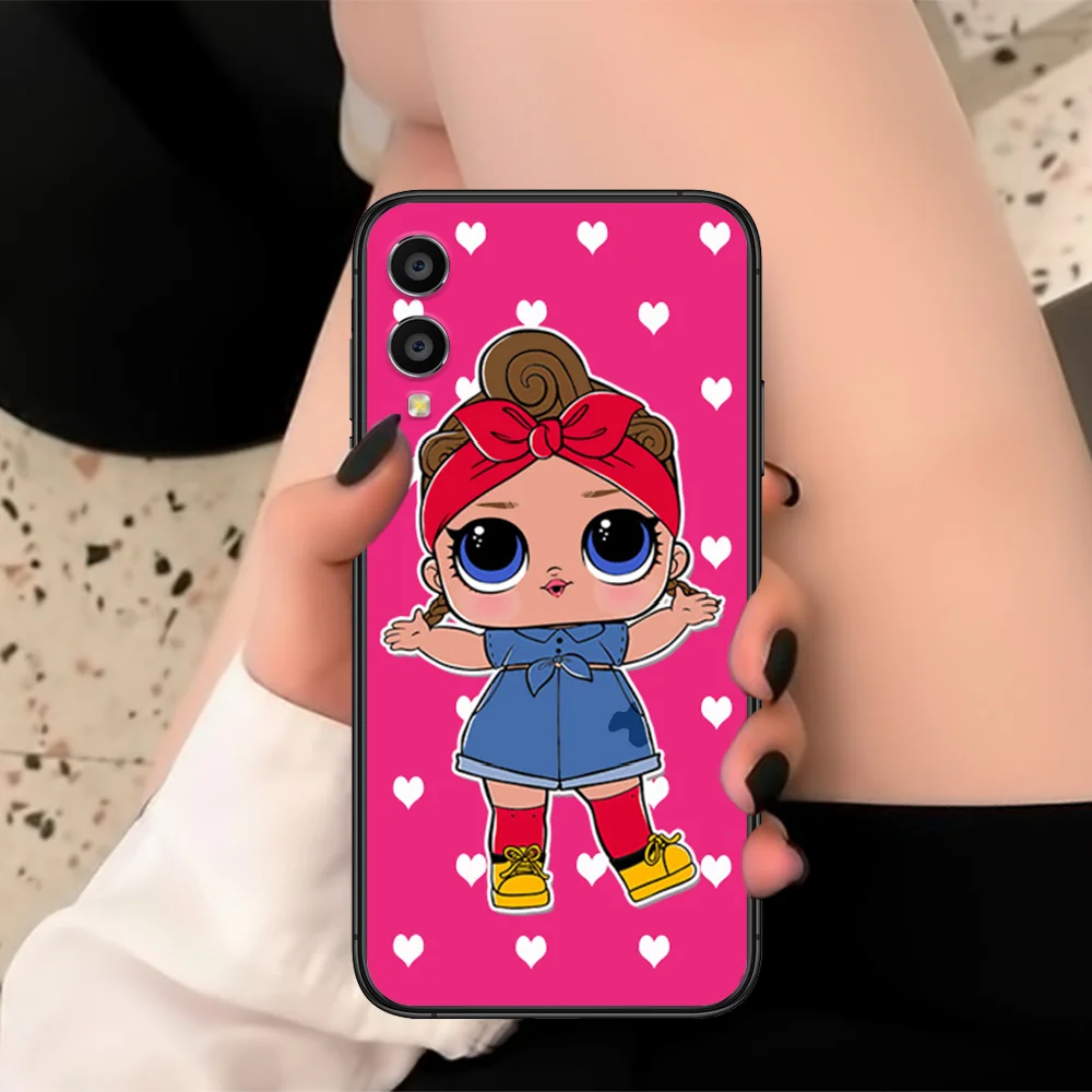 

LOL Girl Cute Phone Case For Huawei Honor 6 7 8 9 10 A C X I 20 Lite Pro Play Black black Waterproof Trend Cover Fashion Prime